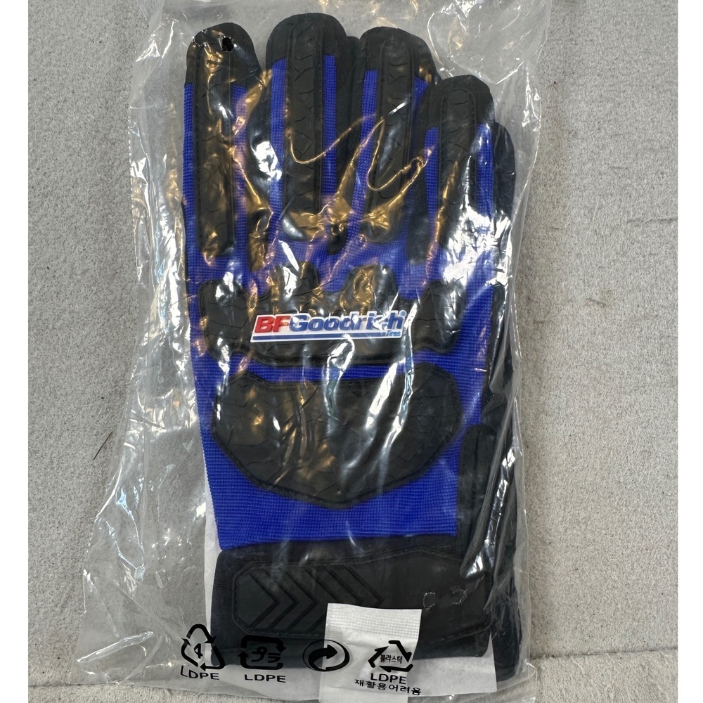 BFGoodrich Tires Men's Impact Work Gloves Blue Black XL Heavy Duty Utility